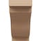 Ekena Millwork 3-inch W x 6-inch D x 6-inch H Copenhagen Rough Cedar Woodgrain TimberThane Knee Brace, Primed BRCUR03X06X06CHGRCPR - alternate 4